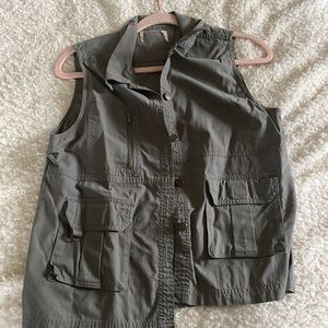 Army green vest